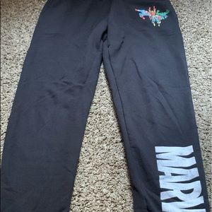 Marvel sweatpants bought from target in a size XS